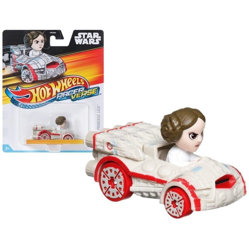 9962 SAMOCHODZIK HOT WHEELS RACER VERSE STAR WARS PRINCESS LEIA 