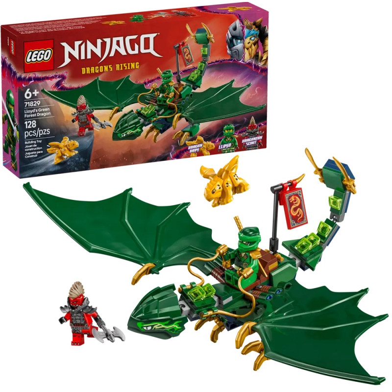 71829 Klocki Lego Ninjago Zielony leśny smok Lloyda 128 elementów