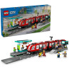 60423 Klocki Lego City Tramwaj miejski ze stacją 811 elementów 