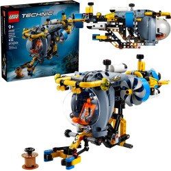 42201 Klocki Lego Technic Badawcza łódź podwodna 413 elementów 