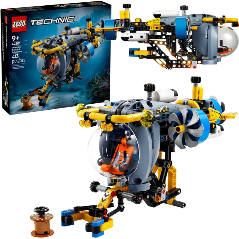 42201 Klocki Lego Technic Badawcza łódź podwodna 413 elementów 