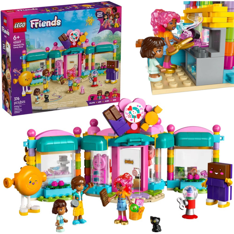 42649 Klocki Lego Friends Sklep z cukierkami w Heartlake  376 elementów 
