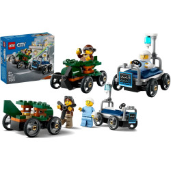 60459  Klocki Lego City Zestaw: samolot kontra łóżko szpitalne 70 elementów