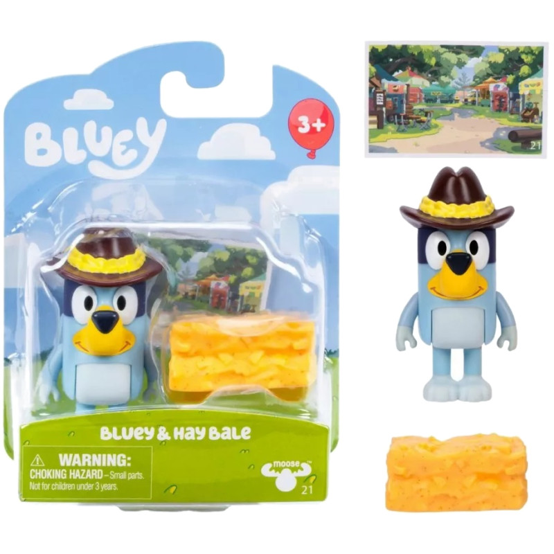 0419 Bluey & Family Figurka Bluey Bluey i bela siana