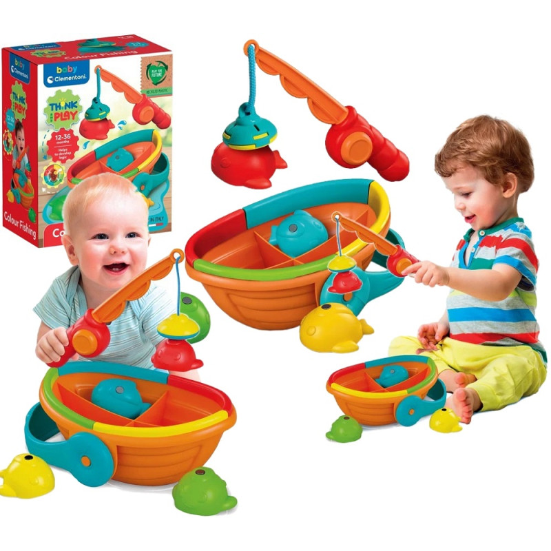 17581 Clementoni Baby Wędka zabawka logiczna