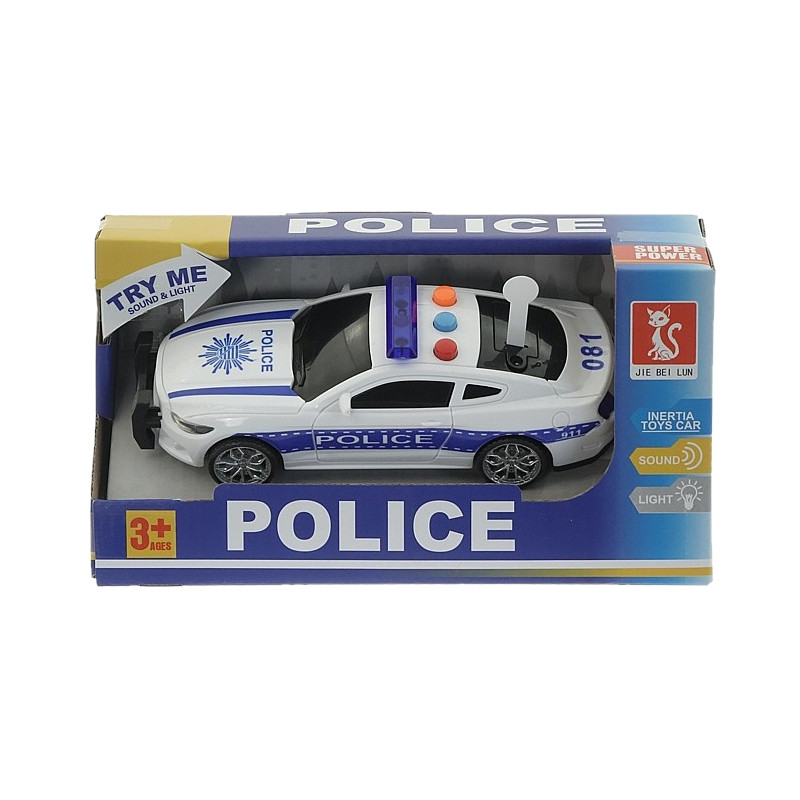 2655 AUTO POLICYJNE POLICJA ŚWIATŁO DŹWIĘK