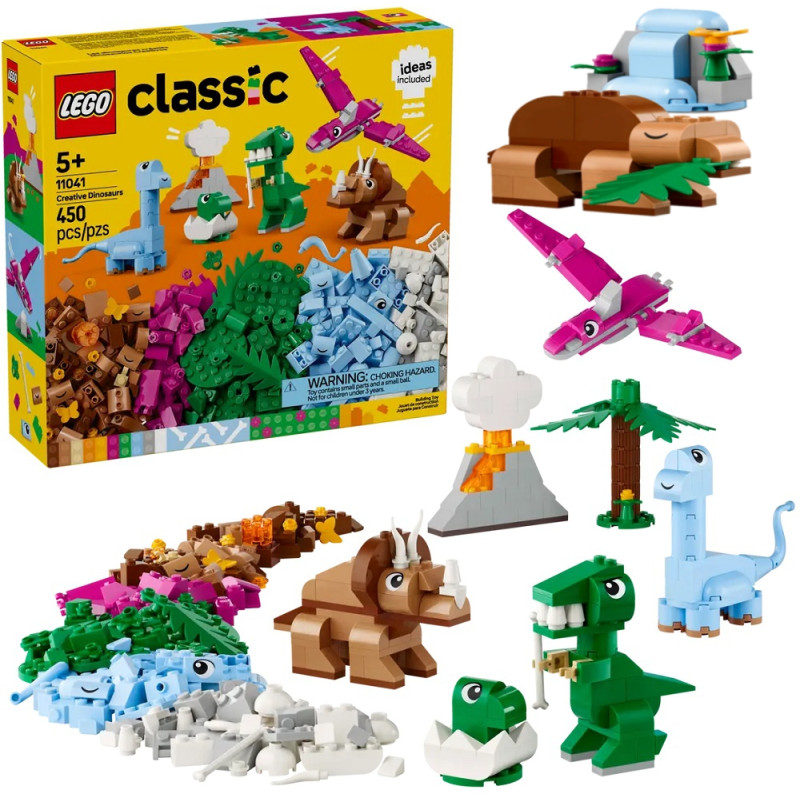 11041 Klocki Lego Classic Kreatywne dinozaury Ideas 450 elementów