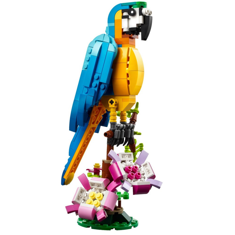31136 KLOCKI LEGO CREATOR 3w1 EGZOTYCZNA PAPUGA 