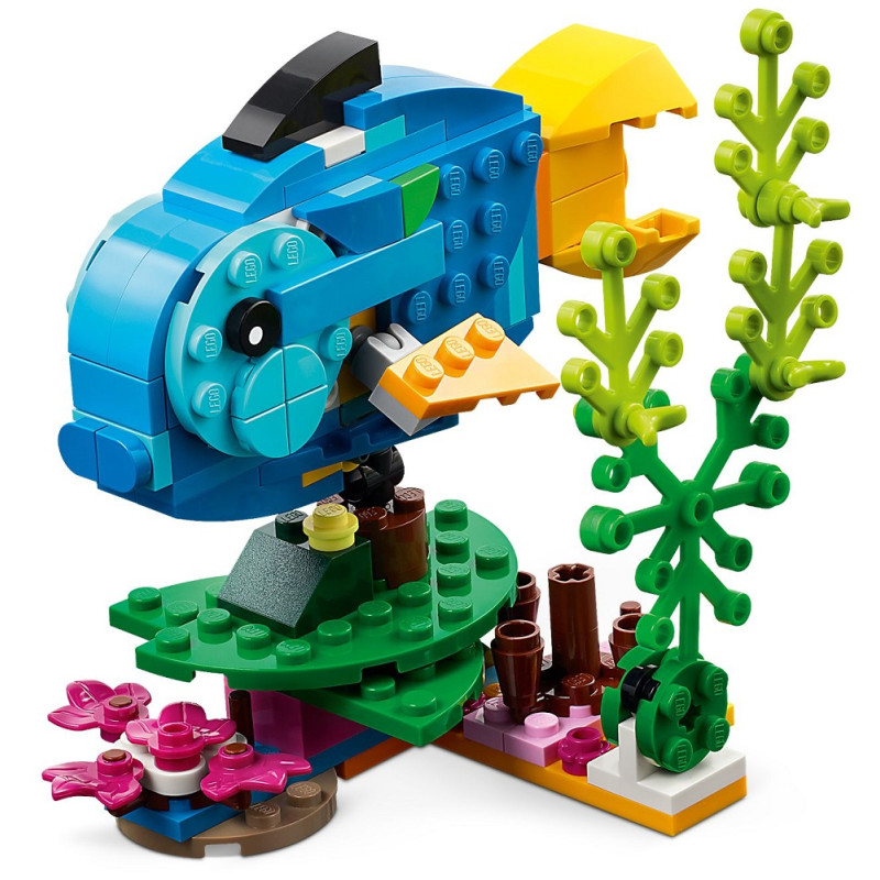 31136 KLOCKI LEGO CREATOR 3w1 EGZOTYCZNA PAPUGA 