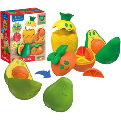 17579 Clementoni Puzzle owoce zabawka logiczna