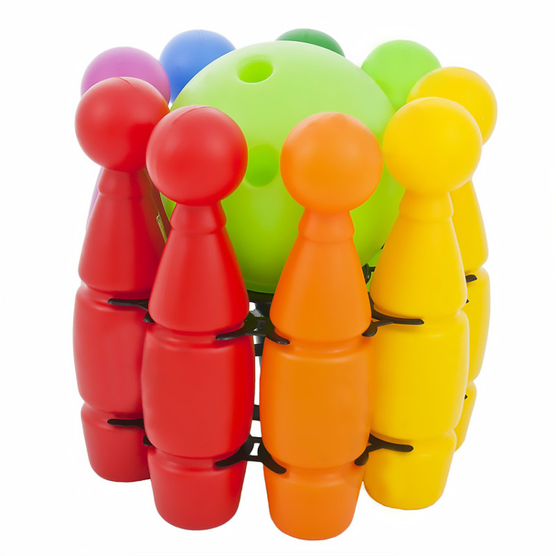 5388 DUŻY ZESTAW 9 KRĘGLI 30cm MAXI kręgle