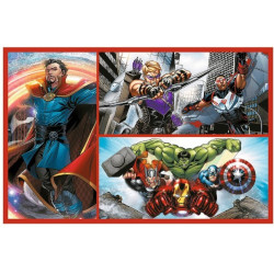4394 Trefl Puzzle 2x70 elementów Avengers Zostań bohaterem