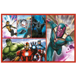 4394 Trefl Puzzle 2x70 elementów Avengers Zostań bohaterem