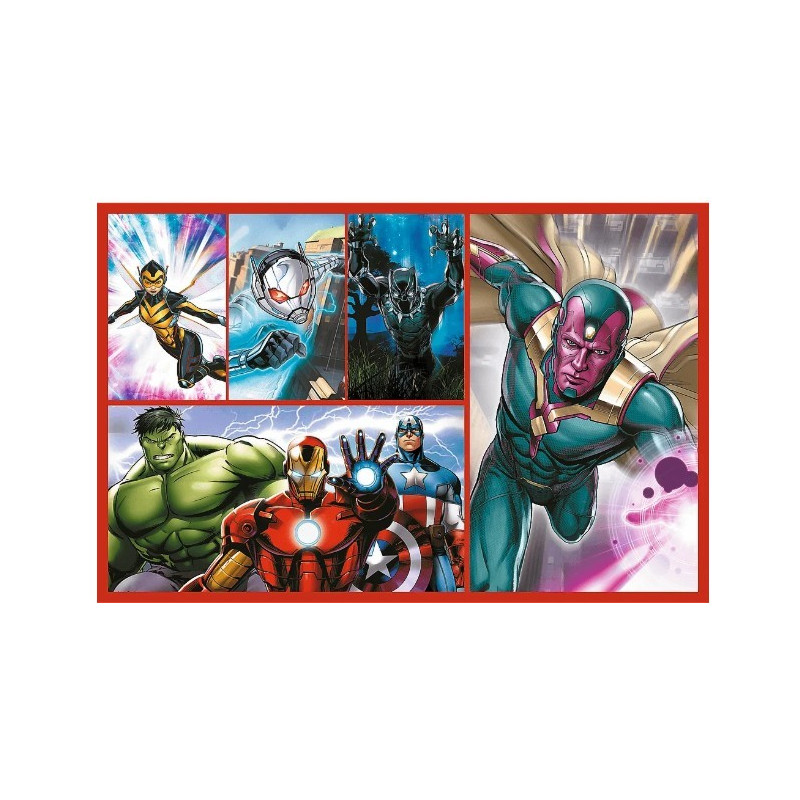 4394 Trefl Puzzle 2x70 elementów Avengers Zostań bohaterem