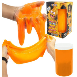 8229 Jiggle Slime Fluo Glow świecący w ciemności slime pomarańczowy glut