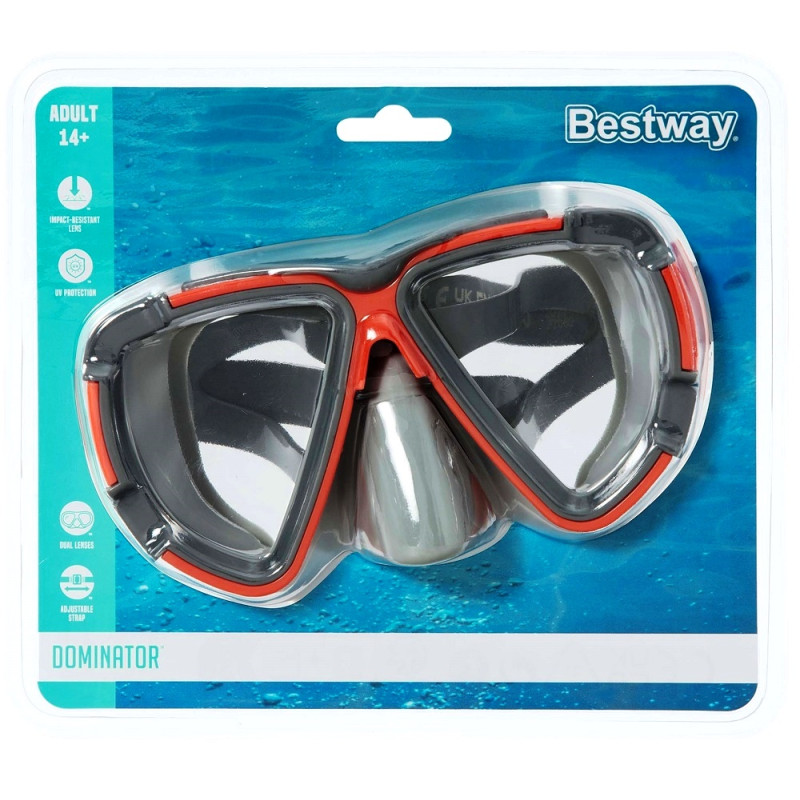 22052 Maska do pływania nurkowania okulary Bestway 14+ 