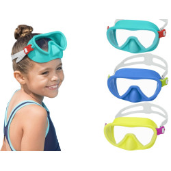 22057 Maska do pływania nurkowania okulary 3 kolory Bestway 3+