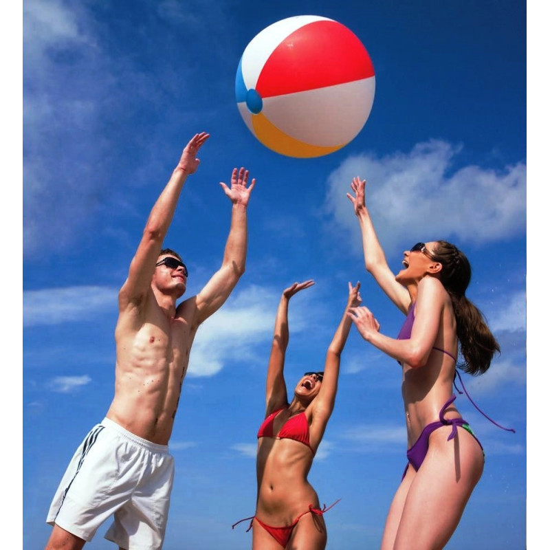31021 Piłka plażowa 51cm dmuchna dla dzieci do basenu i ogrodu Bestway