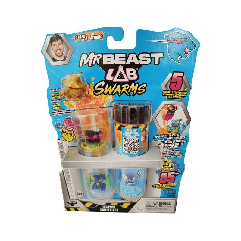 0801 Figurki Mr Beast Lab swarms - Rój tuba 5-pak