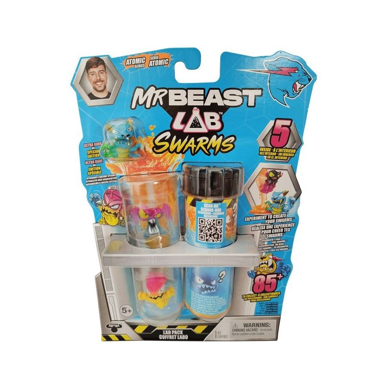 0801 Figurki Mr Beast Lab swarms - Rój tuba 5-pak