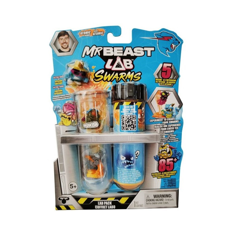 0801 Figurki Mr Beast Lab swarms - Rój tuba 5-pak