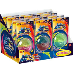 3685 Lawa Sztorm – Magiczny spinner zobacz jak sie kręci różowo-zielony 