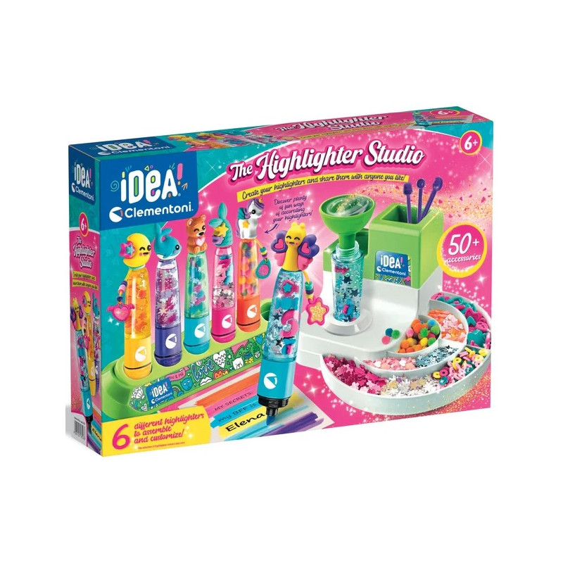18127 Clementoni Idea Fabryka Markerów Highlighter Studio 