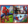 4431 Trefl Puzzle 2x70 elementów Spiderman Pajęcze historie