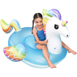 41114 Jednorożec Unicorn do pływania dla dzieci materac Bestway 