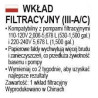 58012 Filtr wkład do pompy typu III / A / C Bestawy