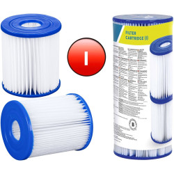 58093 Filtr wkład do pompy basenowej typ I Bestway 2 szt