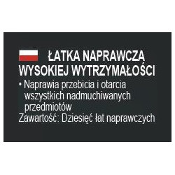 62068 Zestaw naprawczy łatki 10szt wodoodporne do basenu 