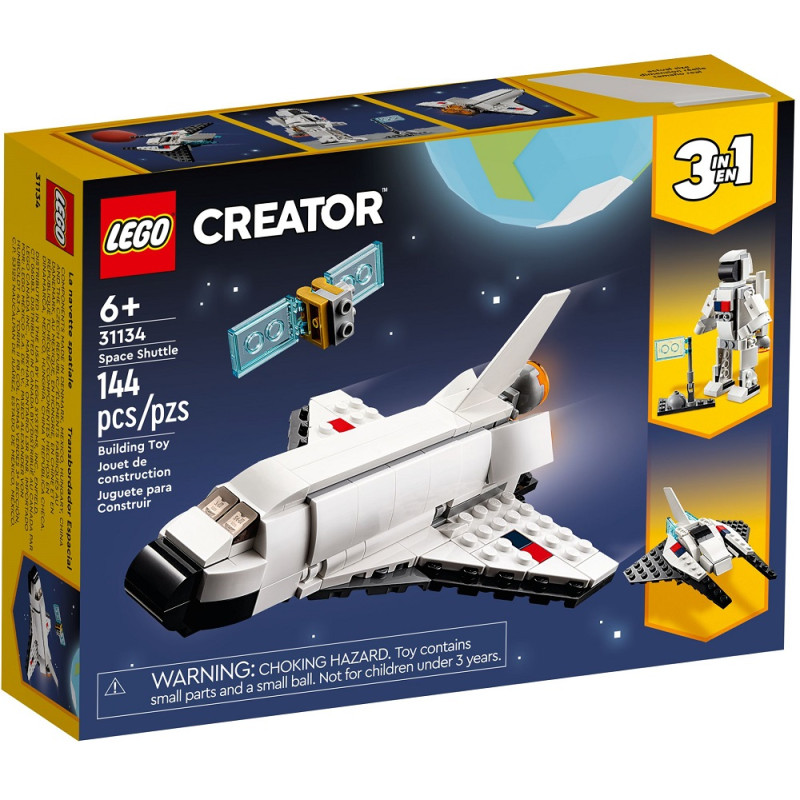 31134 KLOCKI LEGO CREATOR 3w1 PROM KOSMICZNY