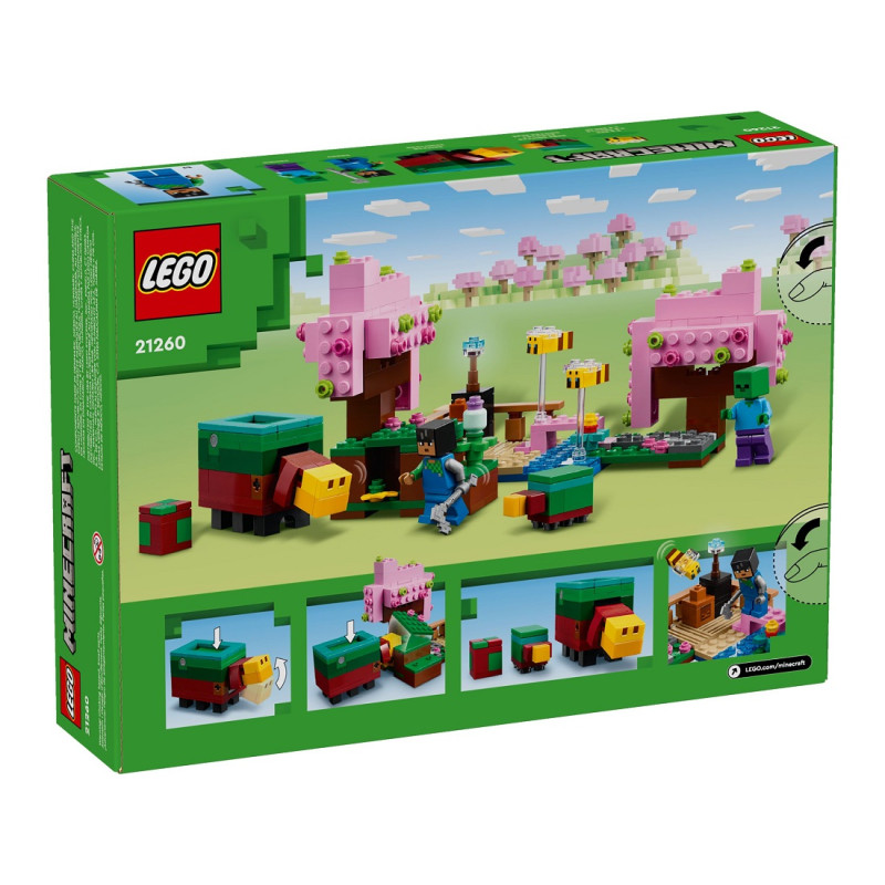 21260 KLOCKI LEGO MINECRAFT OGRÓD KWITNĄCEJ WIŚNI 