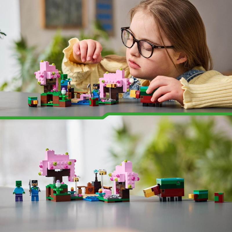 21260 KLOCKI LEGO MINECRAFT OGRÓD KWITNĄCEJ WIŚNI 