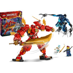 71808 Klocki Lego Ninjago Mech żywiołu ognia Kaia 322 elementy