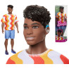 6830 BARBIE LALKA KEN FASHIONISTAS KOSZULKA W FALE 