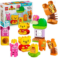 10457 Klocki Lego Duplo Przyjęcie urodzinowe Kubusia Puchatka  22 elementy 