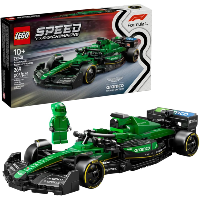 77245 Klocki Lego Speed Champions BolidF1 Aston Martin Aramco 269 elementów