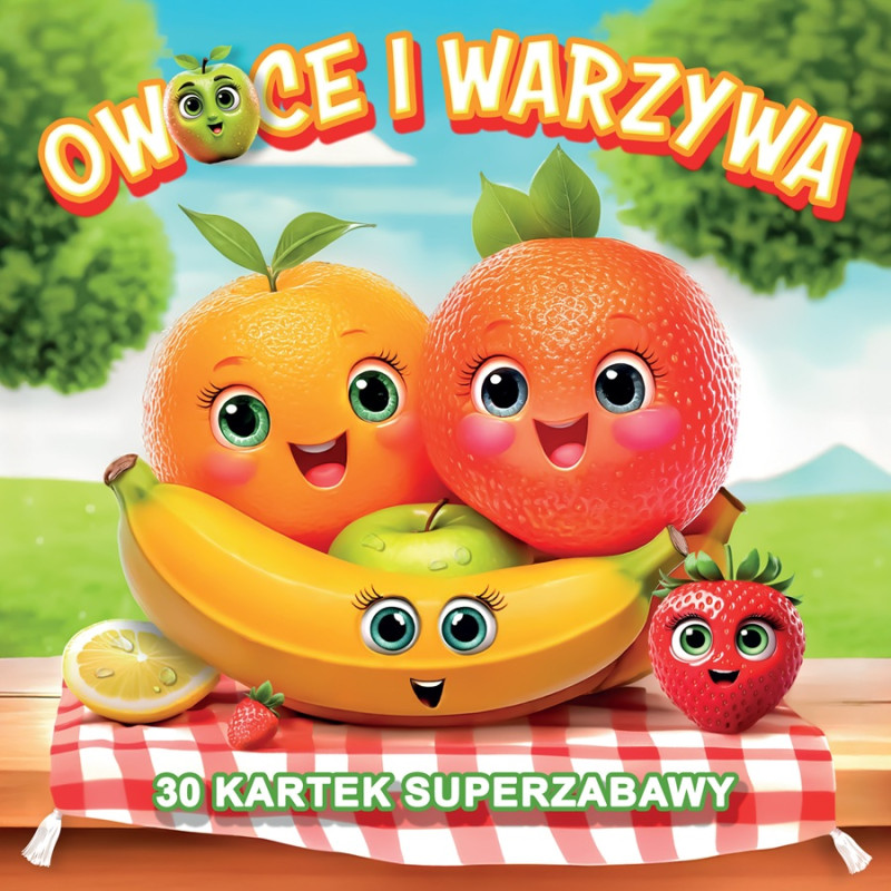 5027 Kolorowanka Owoce i Warzywa 30 kartek super zabawy 