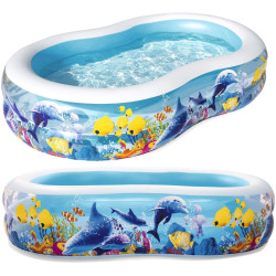 54118 Duży dmuchany basen 262 x 157 x 46 cm Bestway