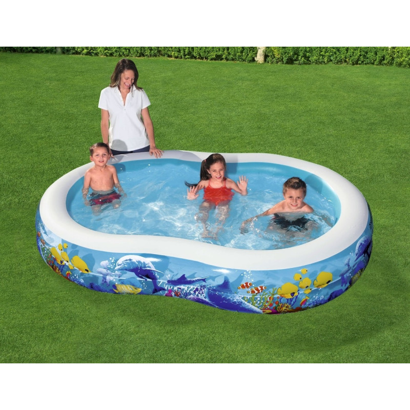 54118 Duży dmuchany basen 262 x 157 x 46 cm Bestway