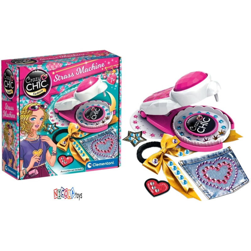 18739 CLEMENTONI CRAZY CHIC MASZYNKA DO OZDABIANIA