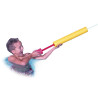 * 0309 SIKAWKA PIANKOWA POMPKA NA WODĘ STRZYKAWKA PISTOLET 50cm