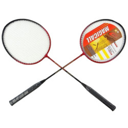 * 3874 Zestaw do gry badminton rakiety paletki pokrowiec lotka