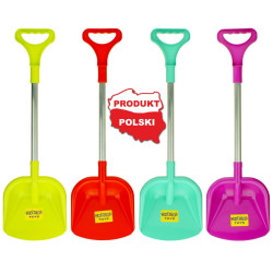 * 8657 DUŻA MOCNA ALUMINIOWA ŁOPATA ŁOPATKA DO PIASKU 62cm