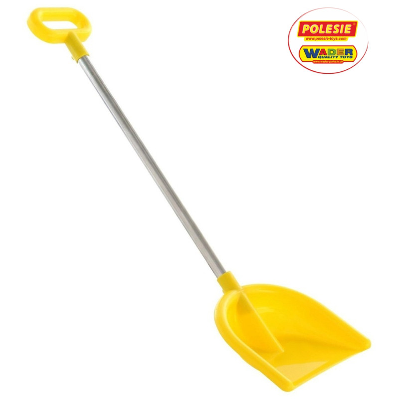39798 DUŻA 70cm ŁOPATA DO PIASKU PIASKOWNICY SZPADEL ALUMINIUM WADER - POLESIE
