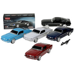 9952 Przenośny metalowy głośnik model samochodu radio fm auto