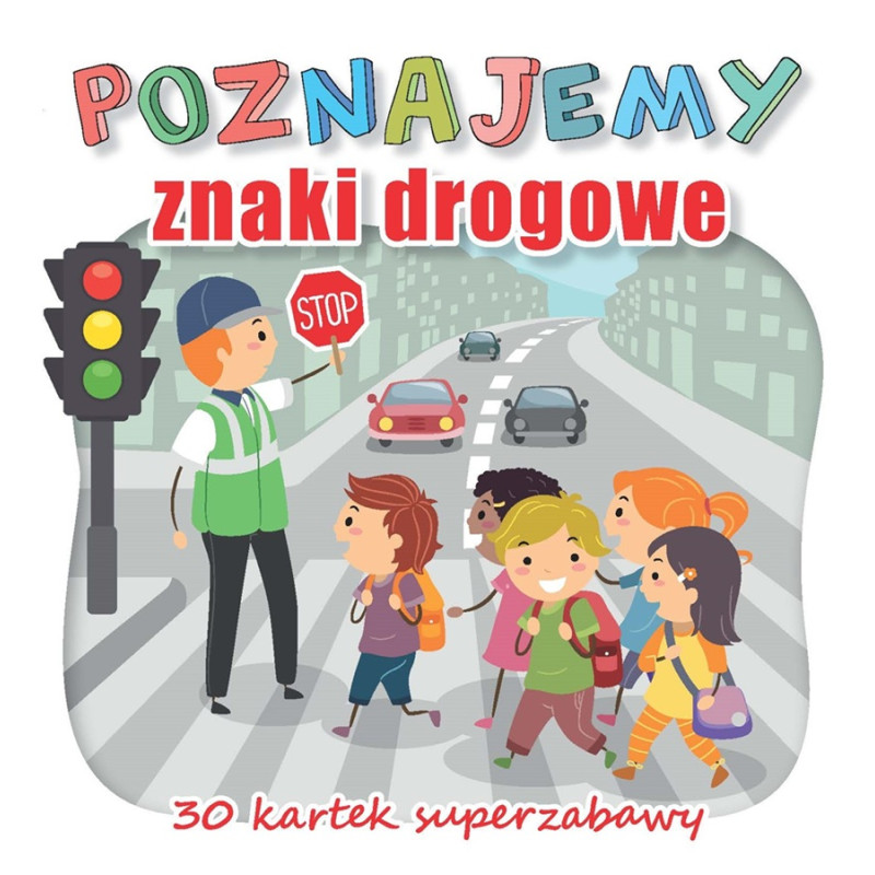 4945 Kolorowanka Poznajemy znaki drogowe 30 kartek super zabawy