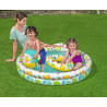 51124 Bestway 122 x 20 cm Basen brodzik dmuchany dla dzieci kółko piłka